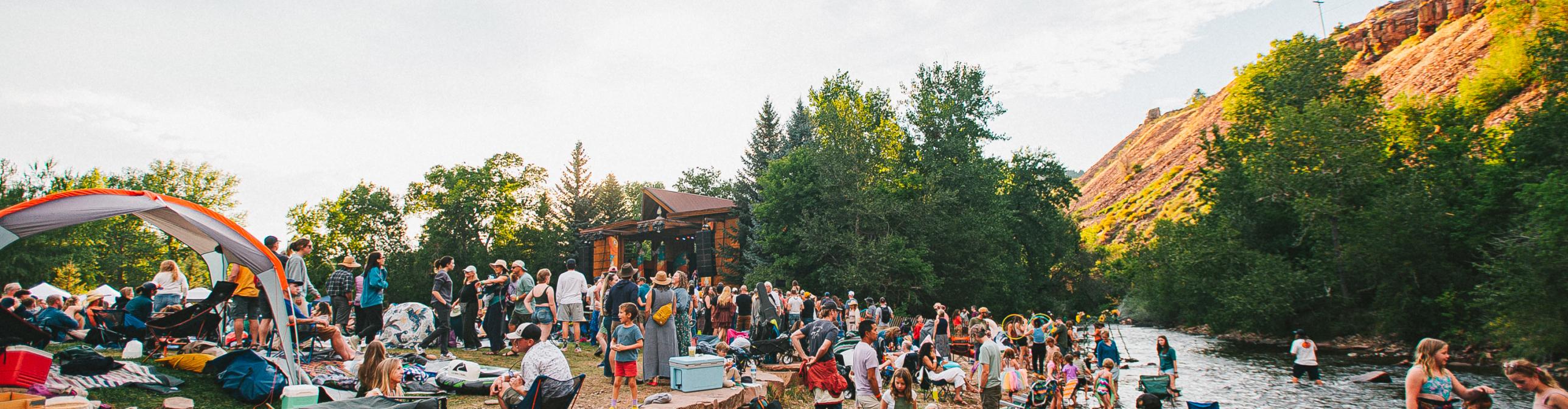Rocky Mountain Folks Festival 2025 Poster